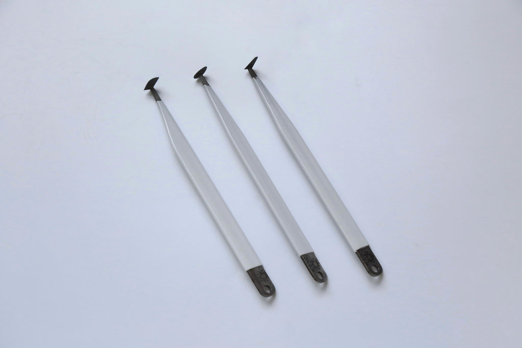 Premium Trimming Tools for Mini Pottery (Set of 3)
